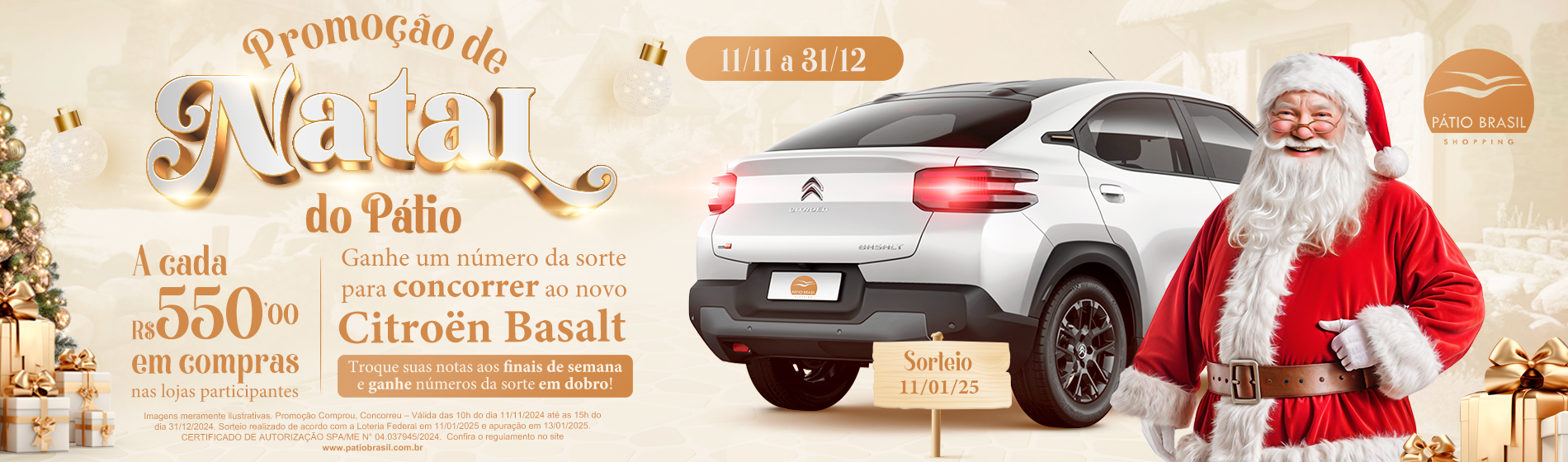 PROMOÇÃO DE NATAL – COMPROU, CONCORREU