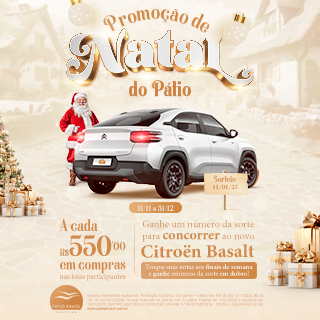 PROMOÇÃO DE NATAL – COMPROU, CONCORREU